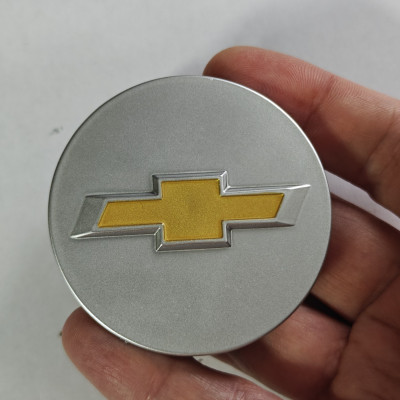 Колпачки (заглушки) в диски Chevrolet серые 58\55мм 
